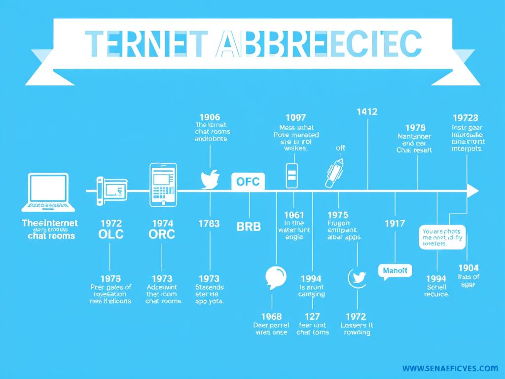 Historia rozwoju skrótów internetowych, w tym OFC