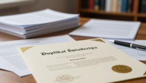 duplikat świadectwa